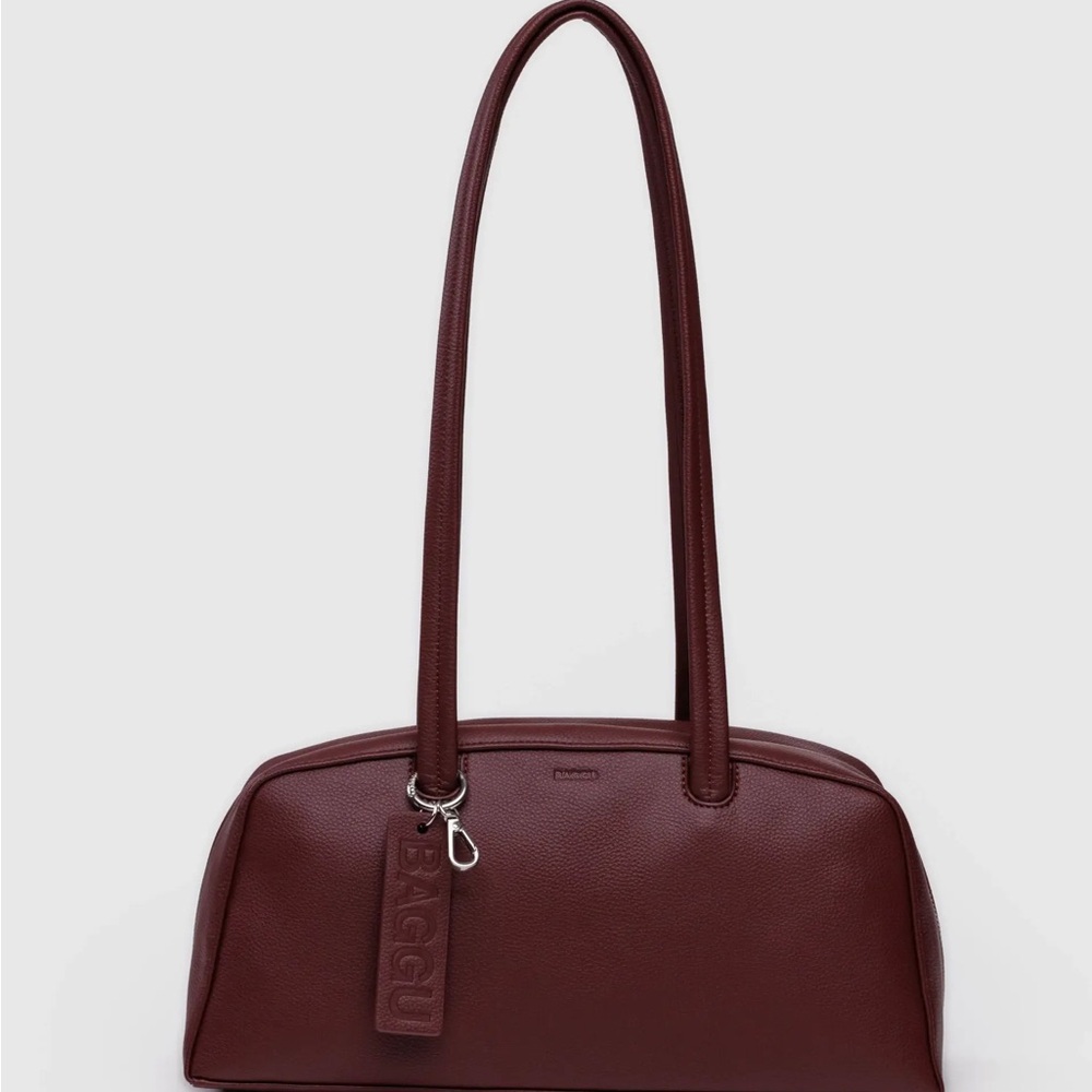 Baggu Women's Mahogany Leather Bag